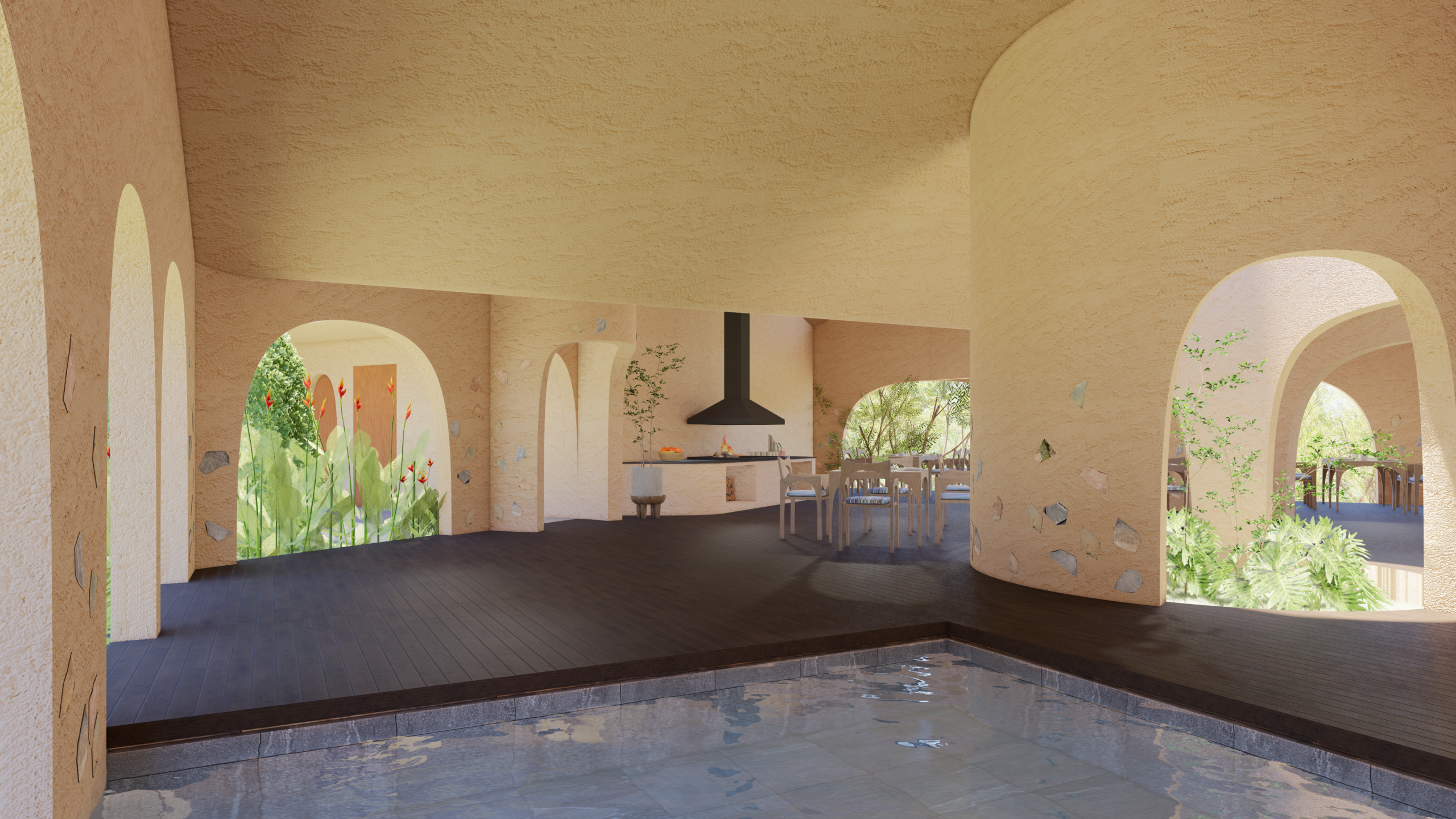 La Montagne Poolside Restaurant