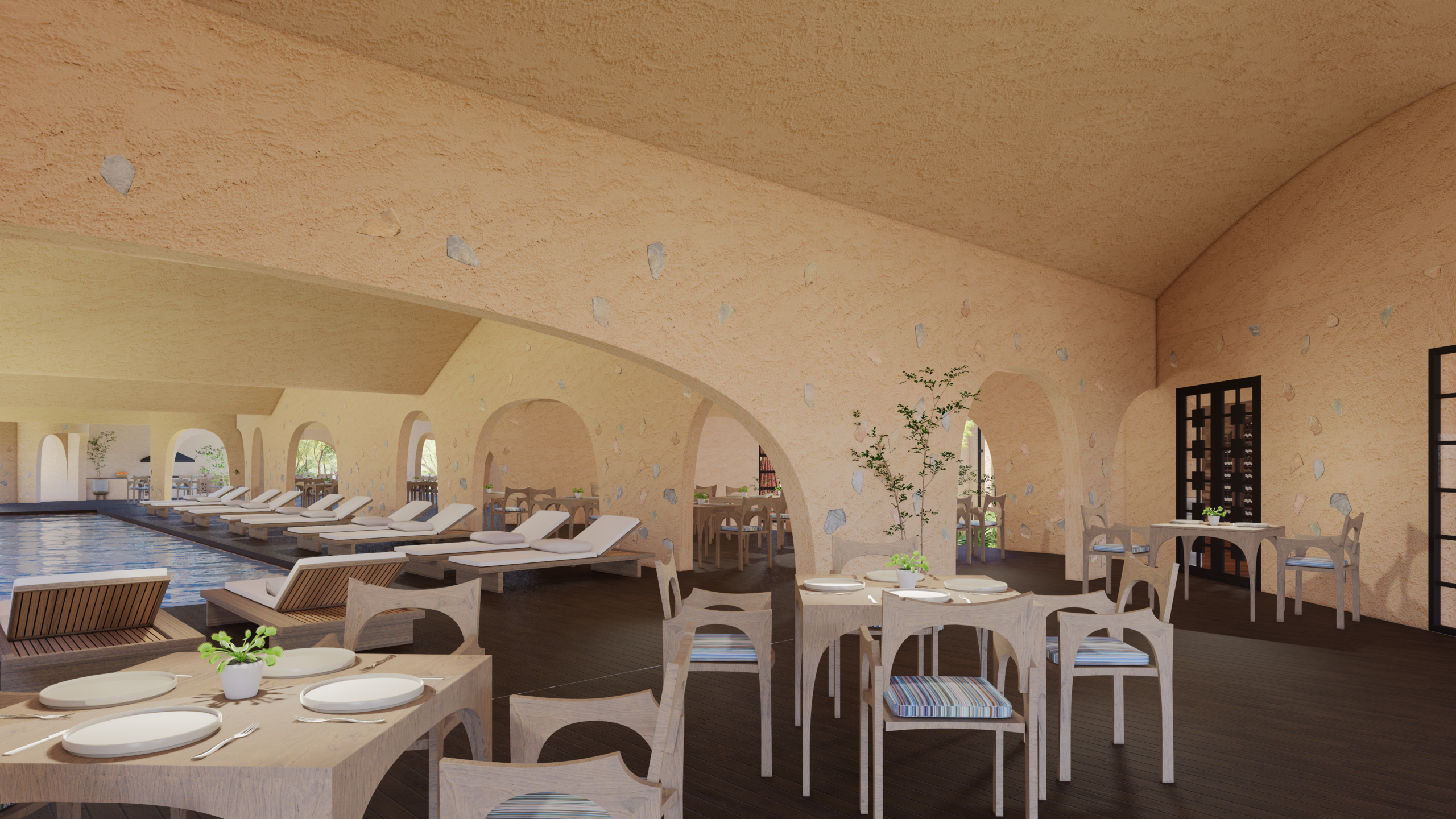 La Montagne Poolside Restaurant