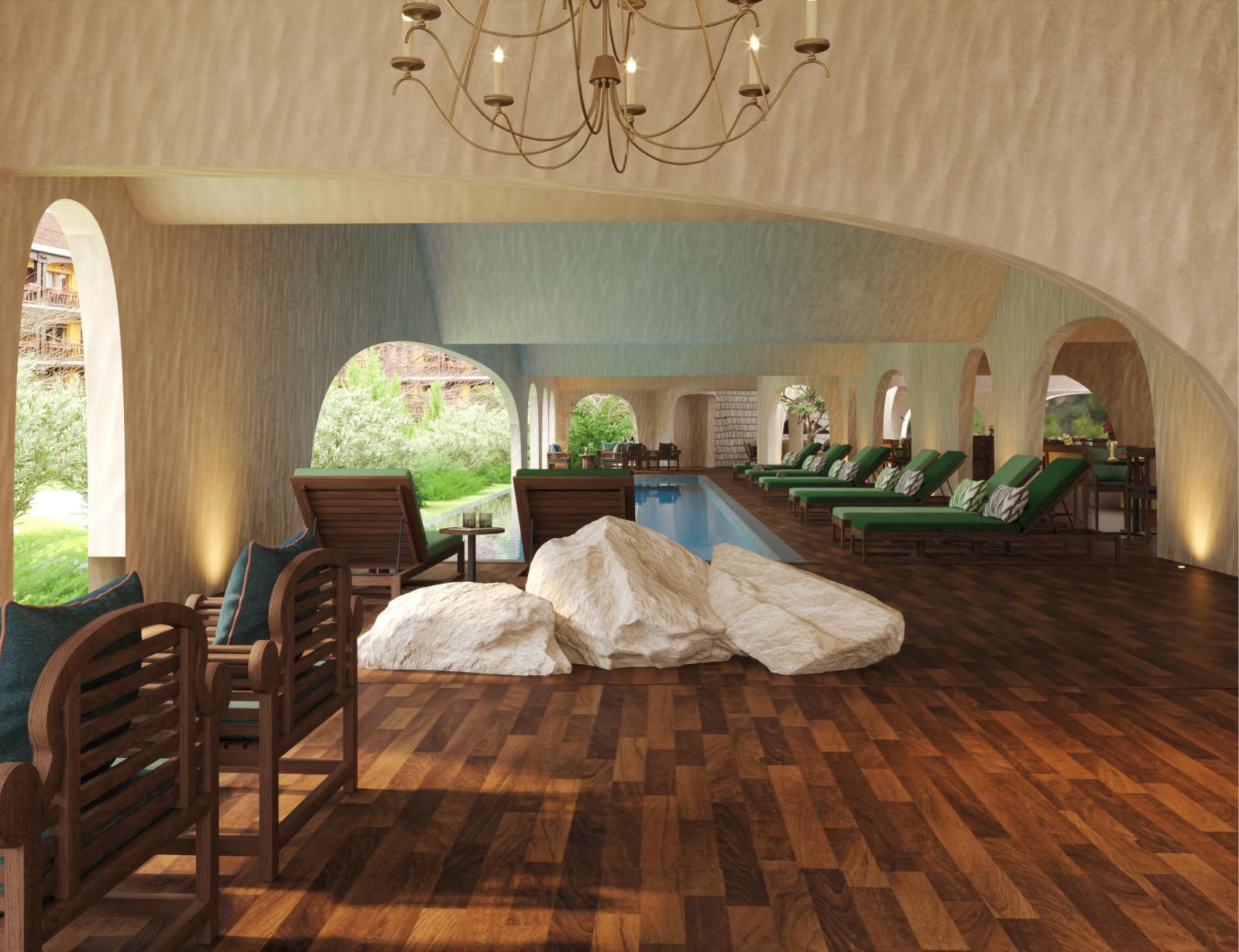 Swimming Pool & Sauna